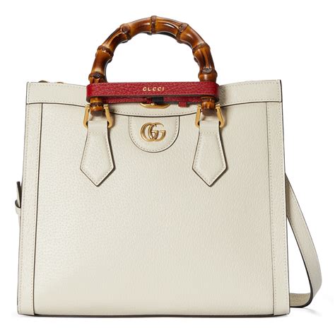 white gucci diana bag|Gucci diana small tote bag.